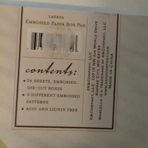 Gift Box Kit 24 Sheets of Pre-cut Gift Boxes - Hand make your own - New - Picture 3 of 8